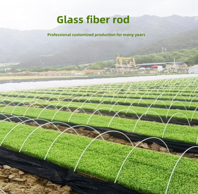 میله فایبر گلاس با کیفیت بالا برای پشتیبانی تونل گلخانه ای کشاورزی