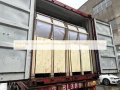 فیبر سفید تقویت شده از جنس پلاستیک FRP با استحکام بالا برای استحکام کششی