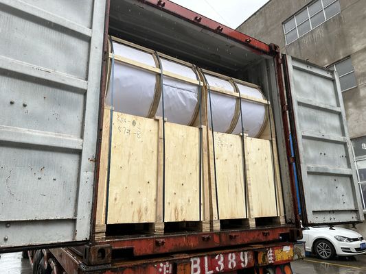 فیبر سفید تقویت شده از جنس پلاستیک FRP با استحکام بالا برای استحکام کششی